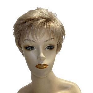 LYDELL,Hivision Collection,Short blonde Synthetic Wig, Style 1733A‎